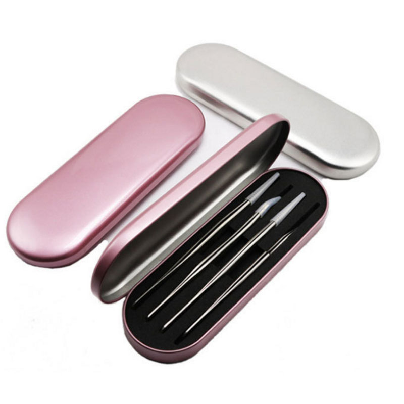 BY New professional lash tweezer case storage