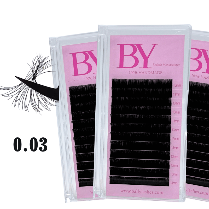 New cashmere 0.03 Volume Eyelash Extension 
