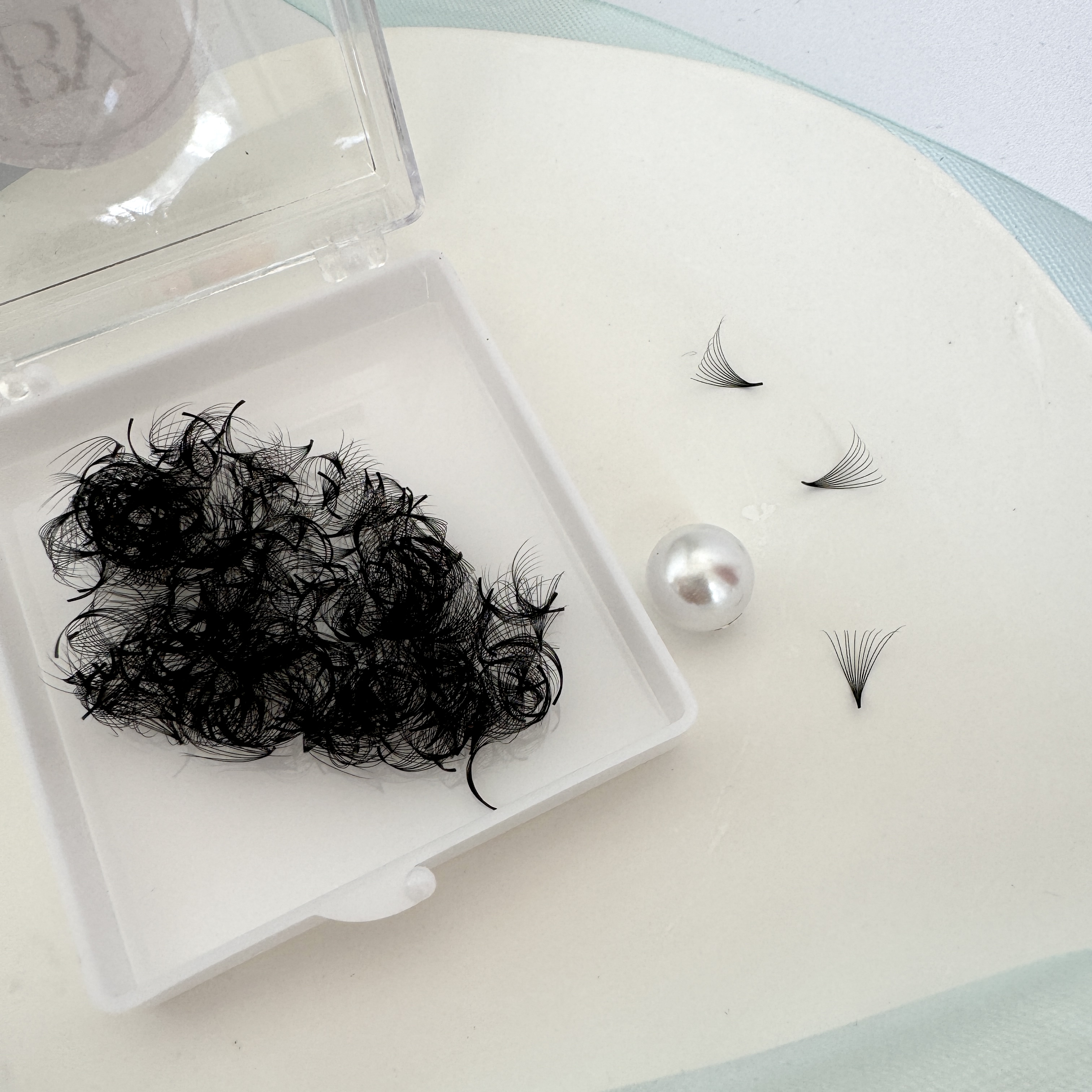 0.07 10D D curl 300pcs fan 
