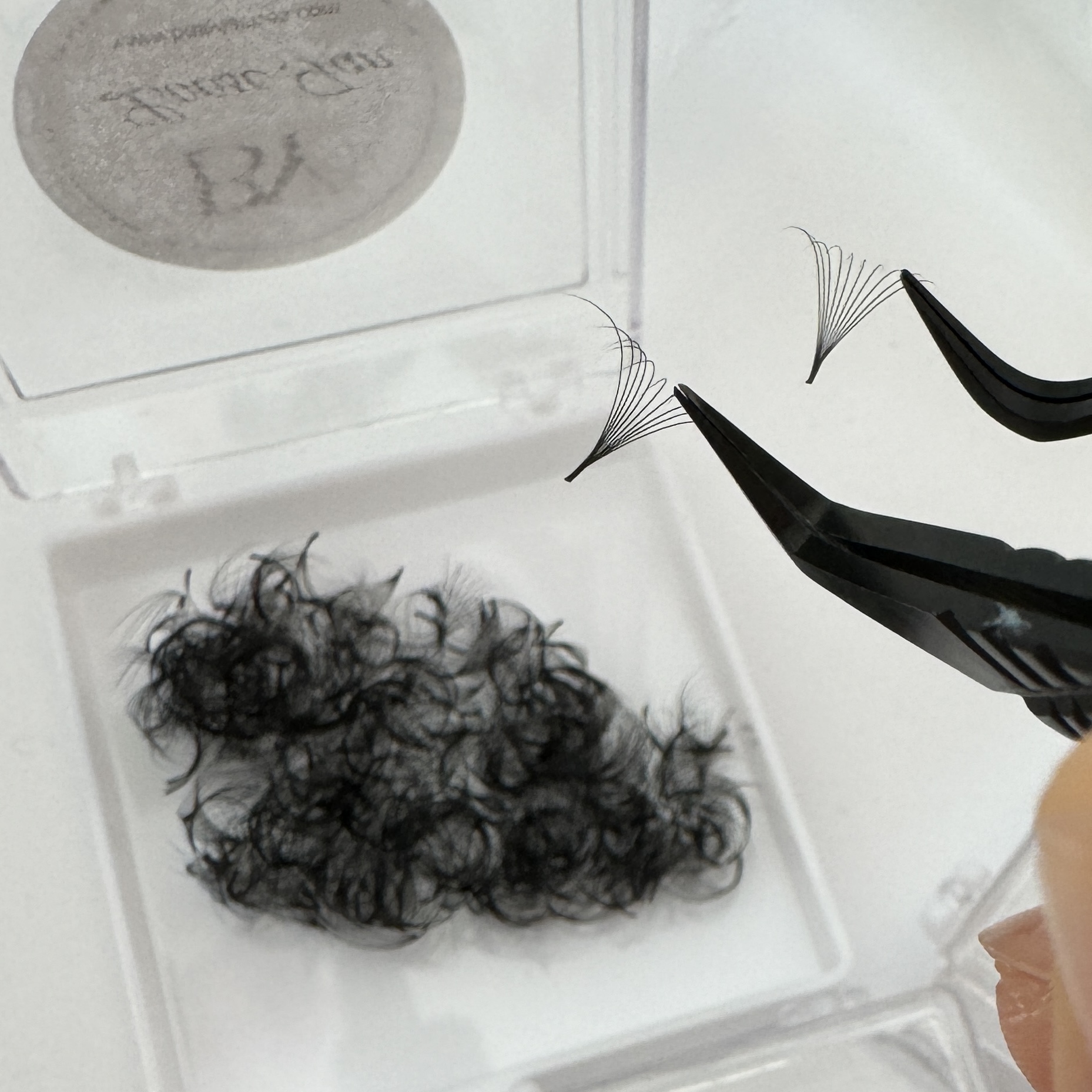 0.07 10D D curl 300pcs fan 